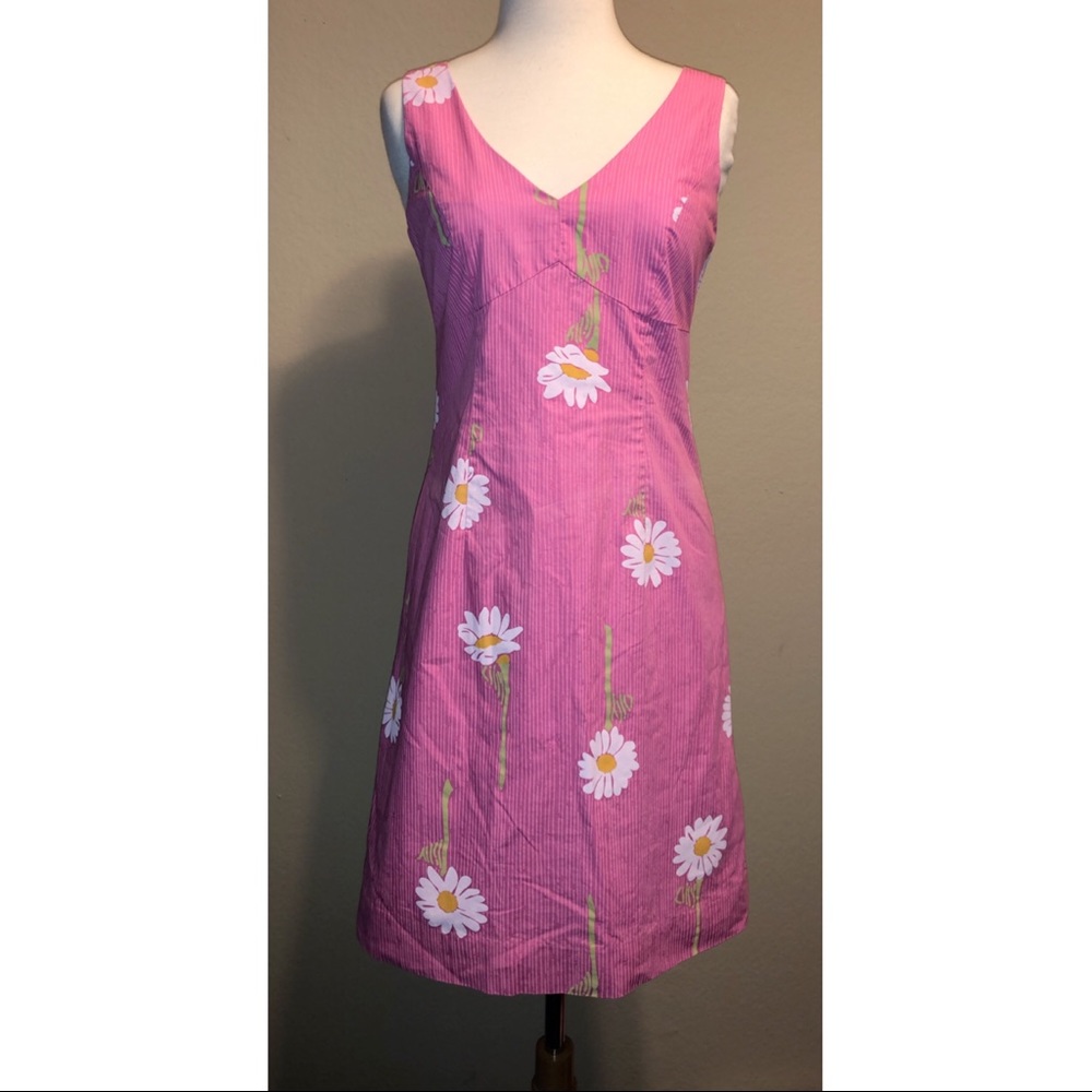 LILLY PULITZER® Vintage Pink Daisy Shift